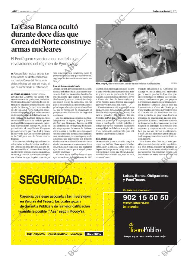 ABC MADRID 18-10-2002 página 27