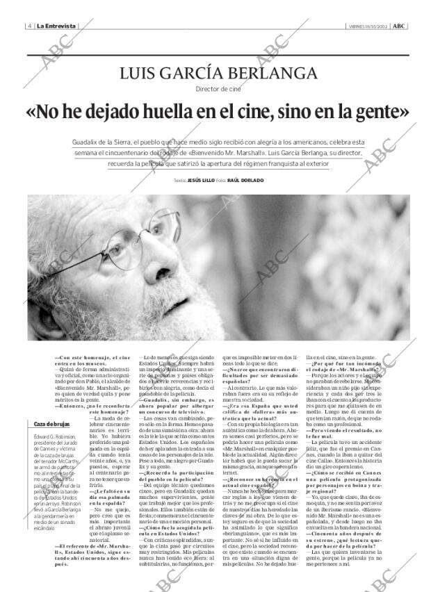 ABC MADRID 18-10-2002 página 4