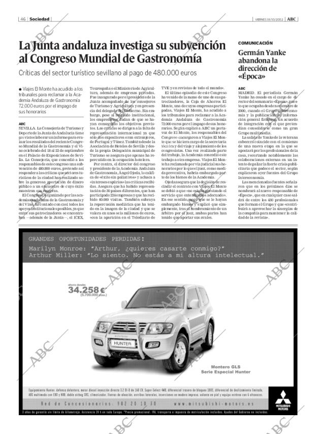 ABC MADRID 18-10-2002 página 46