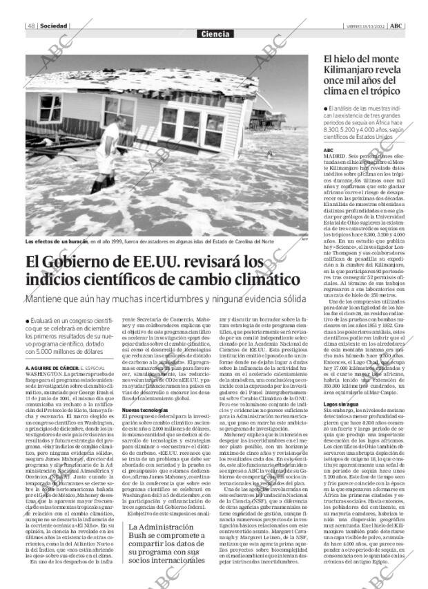 ABC MADRID 18-10-2002 página 48