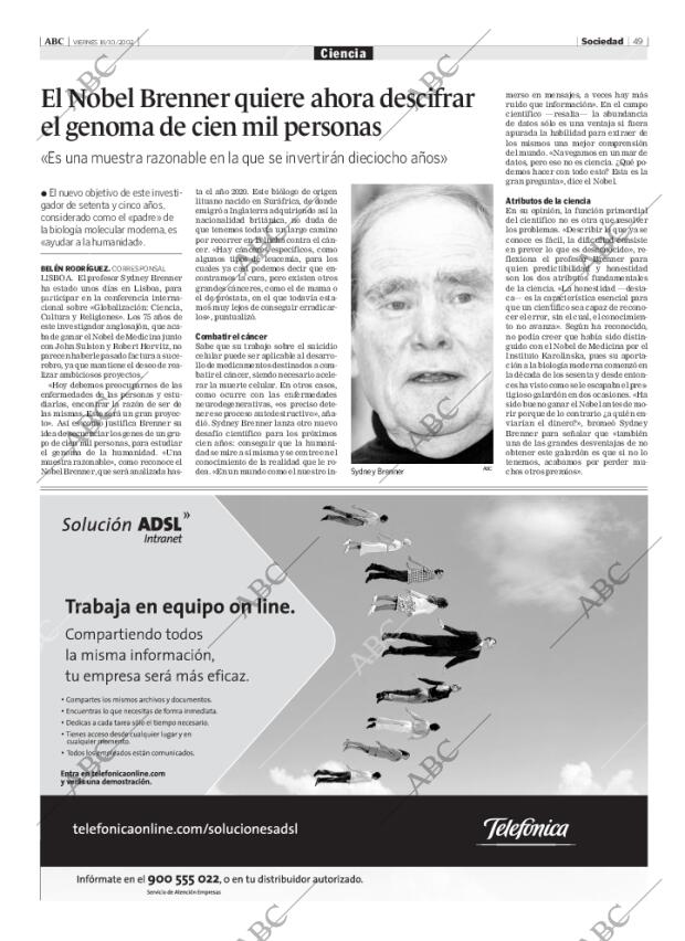 ABC MADRID 18-10-2002 página 49