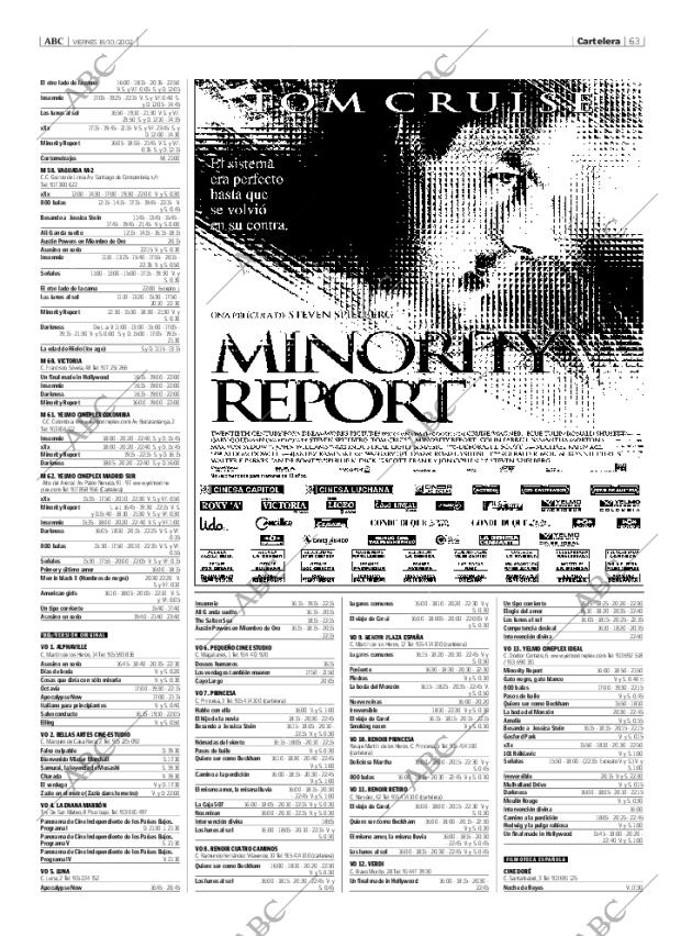 ABC MADRID 18-10-2002 página 63