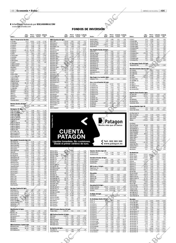 ABC MADRID 18-10-2002 página 88