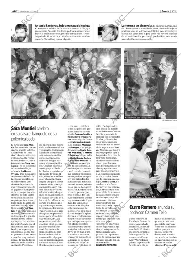 ABC MADRID 19-10-2002 página 105