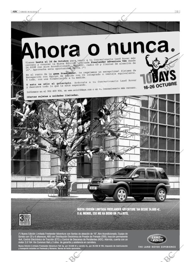 ABC MADRID 19-10-2002 página 11