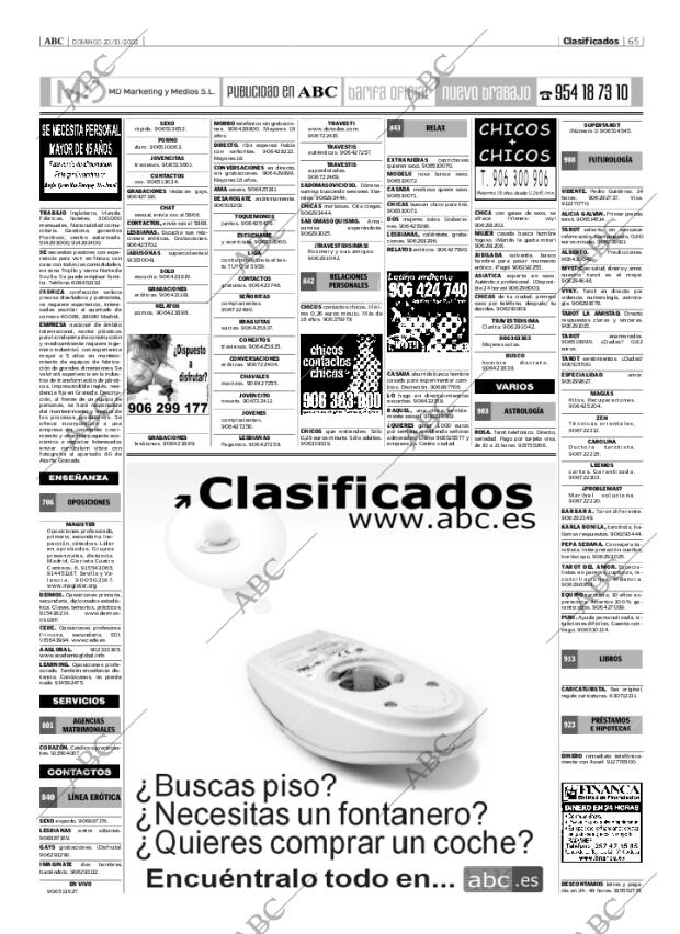 ABC CORDOBA 20-10-2002 página 65