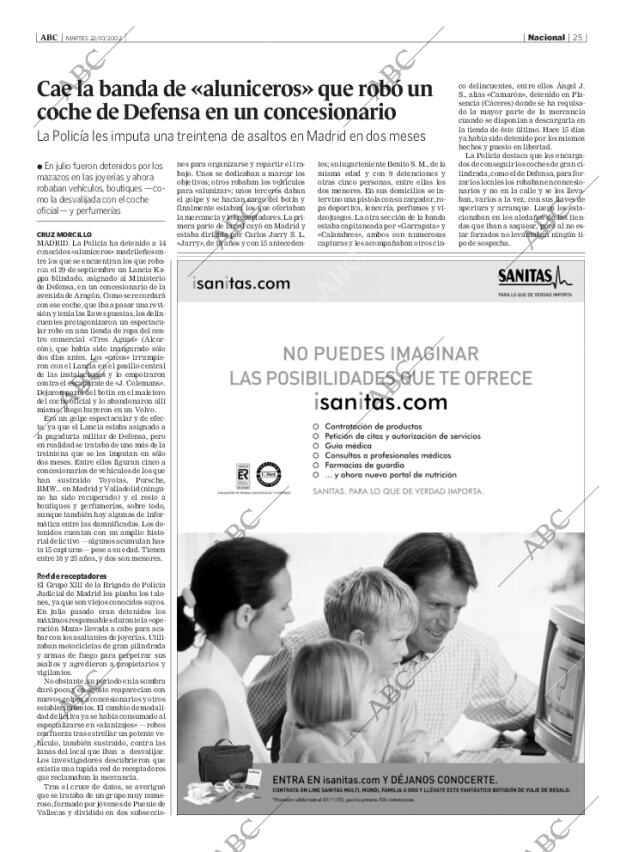 ABC CORDOBA 22-10-2002 página 25
