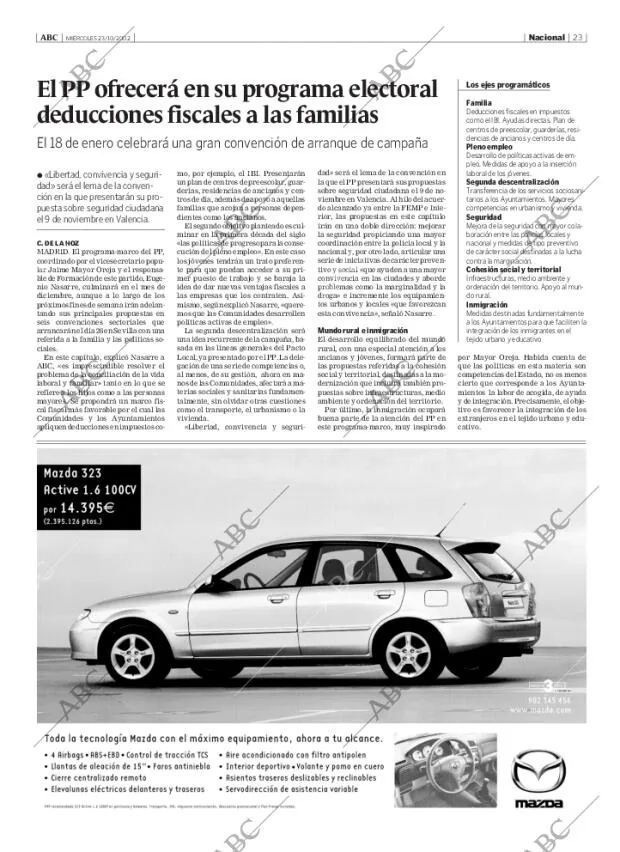 ABC MADRID 23-10-2002 página 23