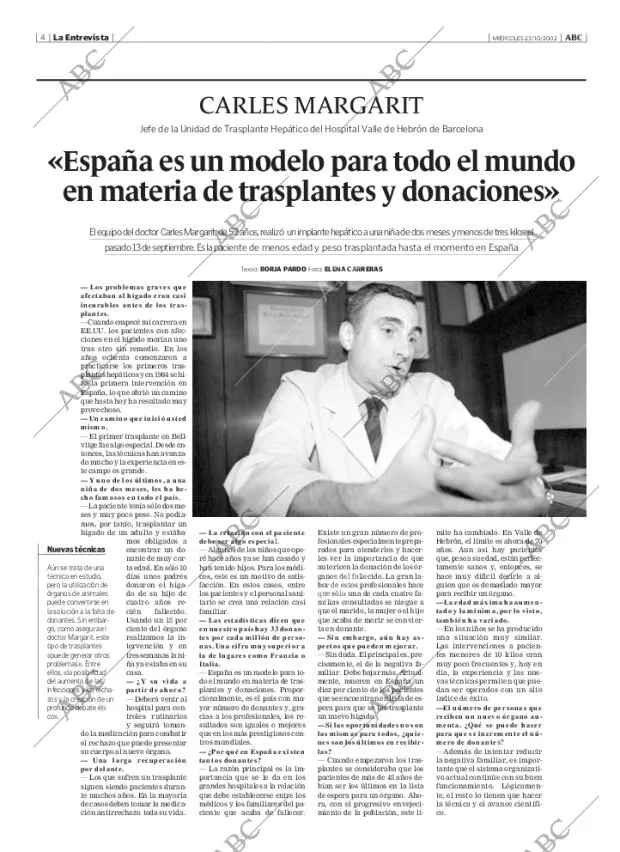 ABC MADRID 23-10-2002 página 4