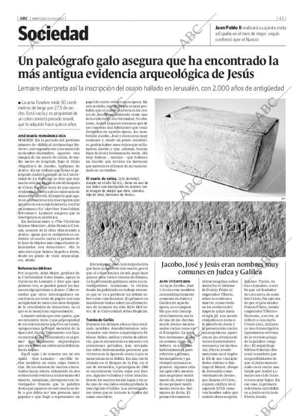 ABC MADRID 23-10-2002 página 43