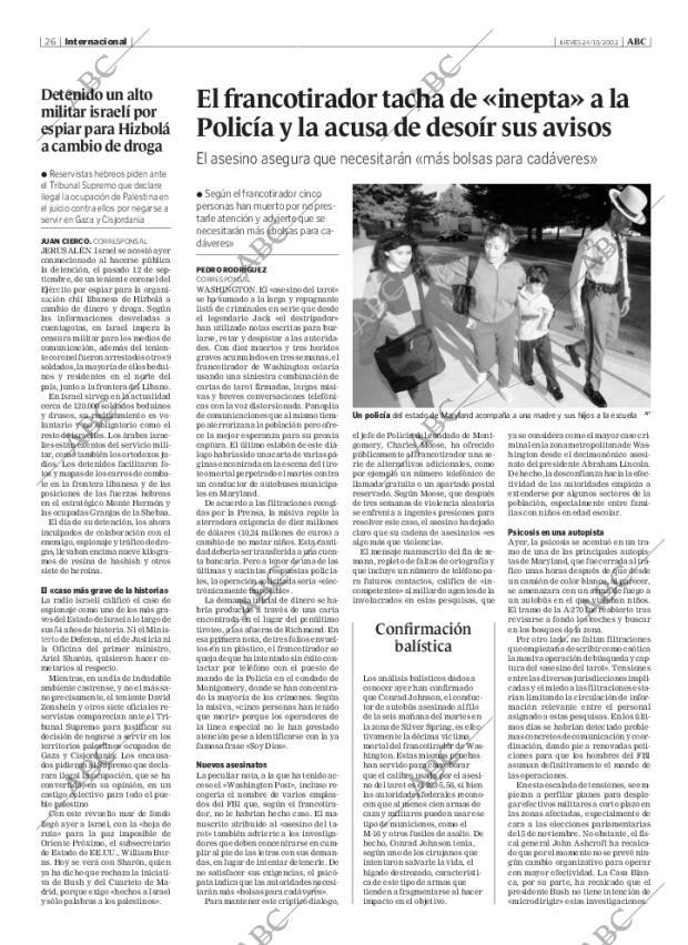 ABC MADRID 24-10-2002 página 26