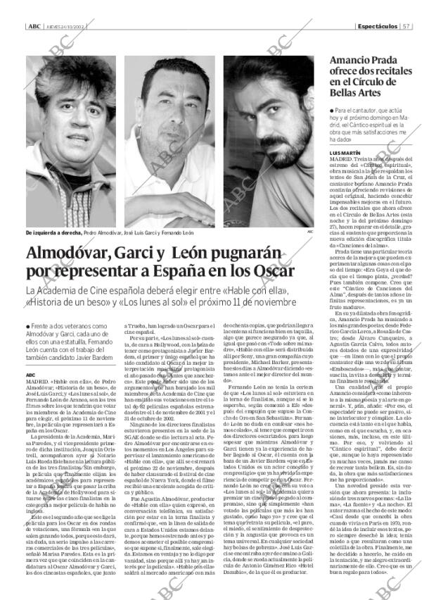 ABC MADRID 24-10-2002 página 57
