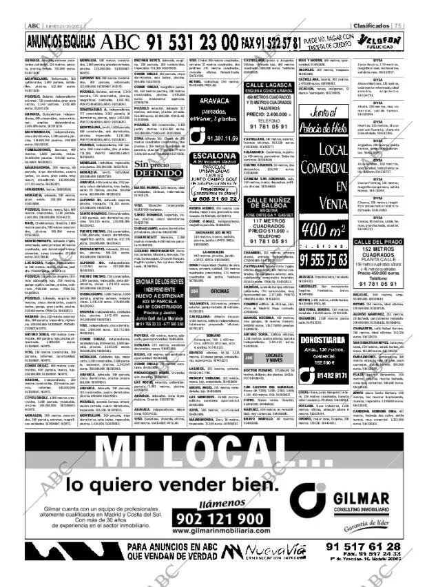 ABC MADRID 24-10-2002 página 75