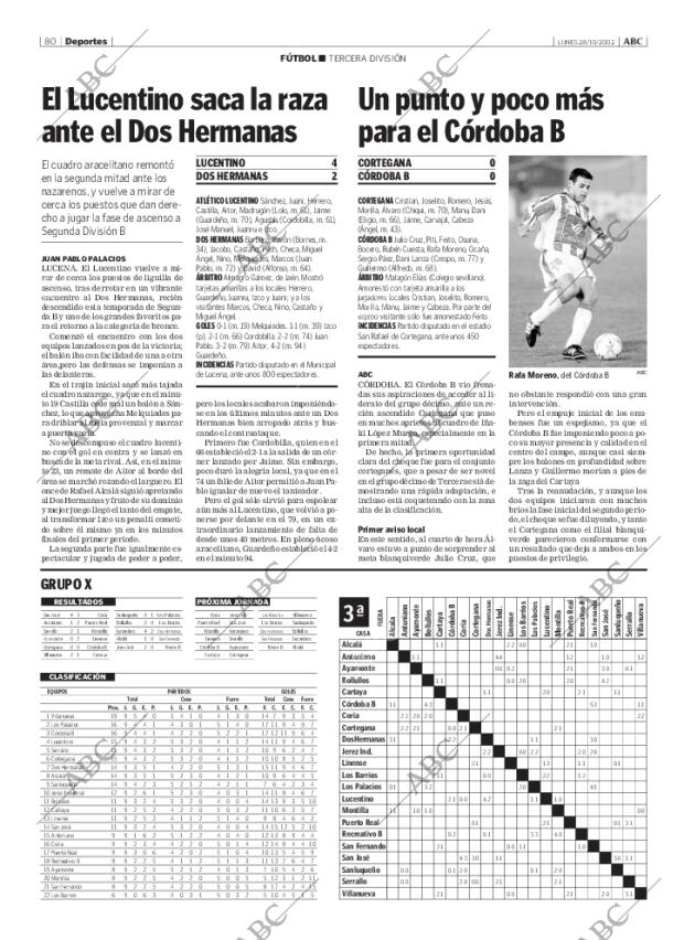 ABC CORDOBA 28-10-2002 página 80