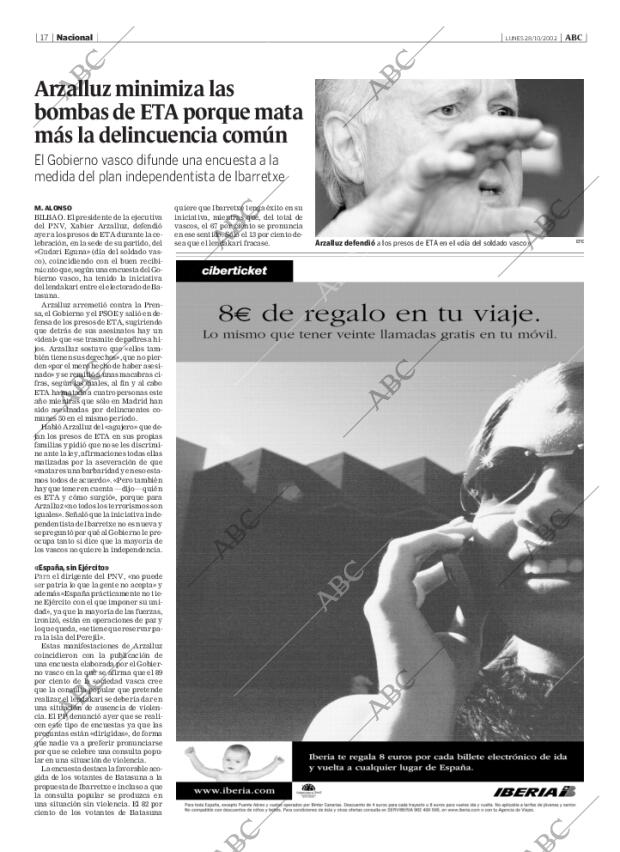 ABC MADRID 28-10-2002 página 17