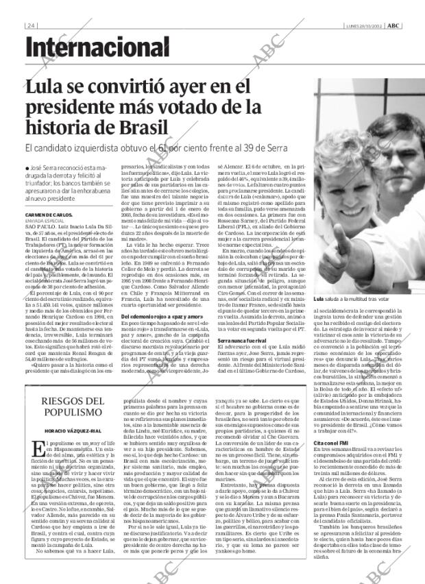 ABC MADRID 28-10-2002 página 24