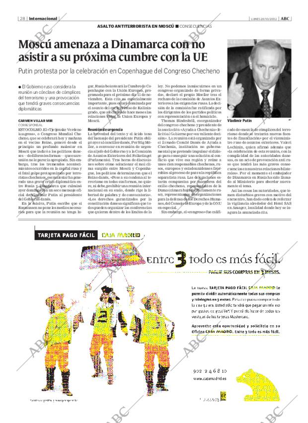 ABC MADRID 28-10-2002 página 28