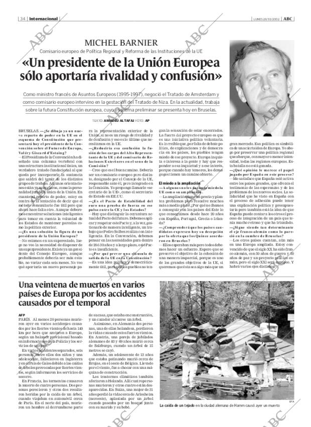ABC MADRID 28-10-2002 página 34