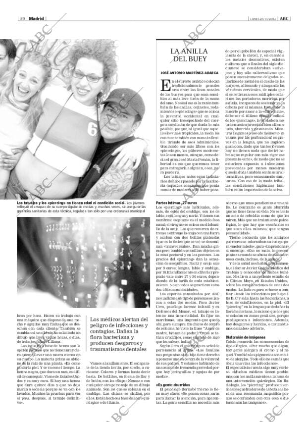 ABC MADRID 28-10-2002 página 39