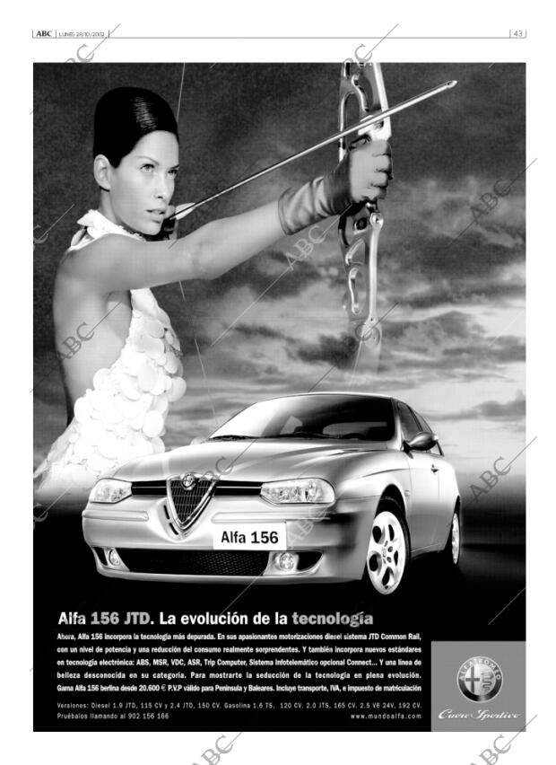 ABC MADRID 28-10-2002 página 43