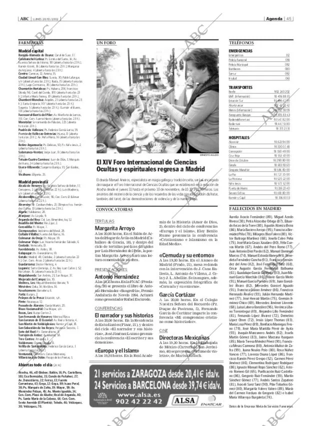 ABC MADRID 28-10-2002 página 45