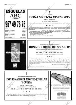 ABC CORDOBA 29-10-2002 página 61