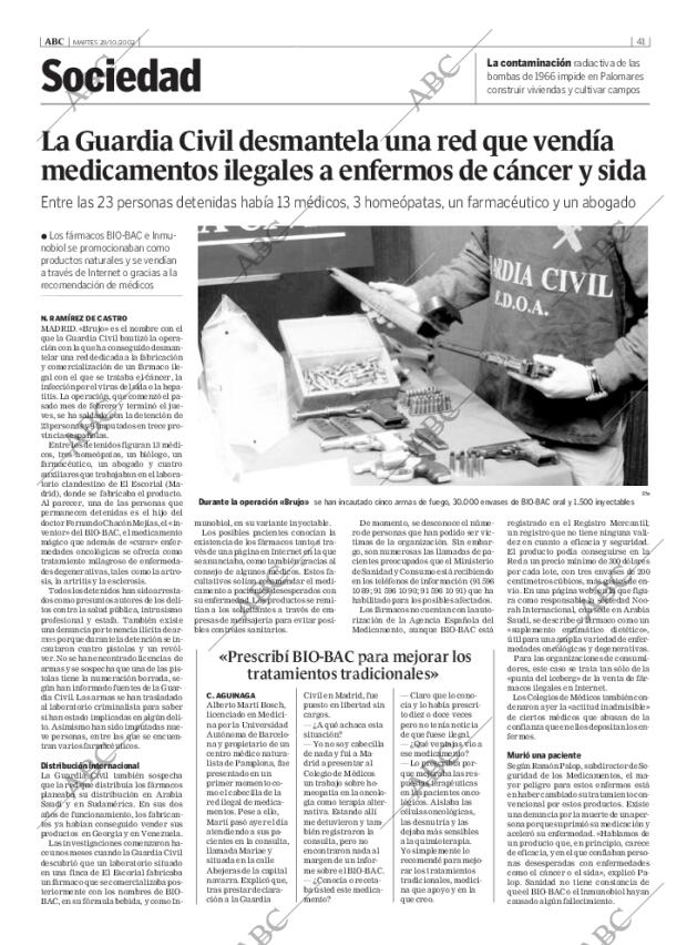 ABC MADRID 29-10-2002 página 41