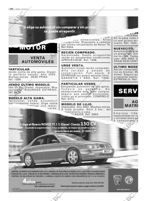 ABC MADRID 07-11-2002 página 11