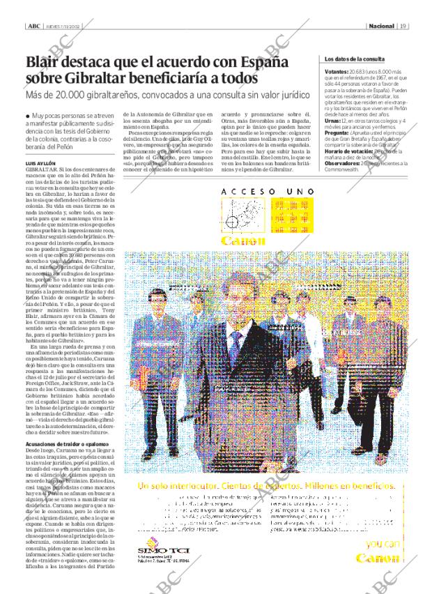 ABC MADRID 07-11-2002 página 19