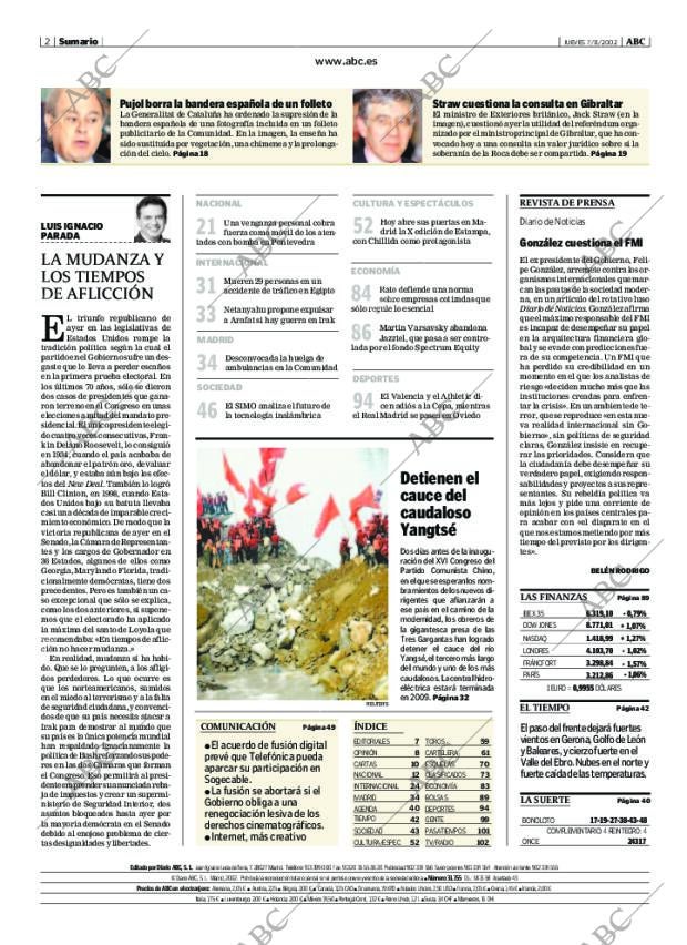 ABC MADRID 07-11-2002 página 2