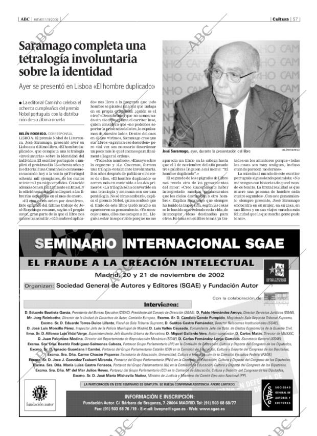 ABC MADRID 07-11-2002 página 57