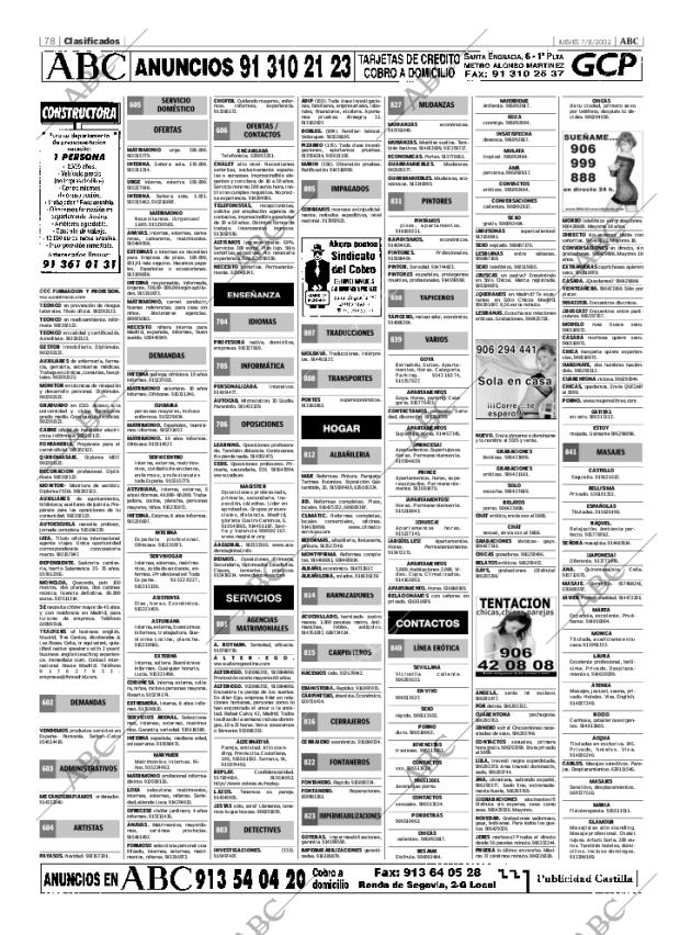 ABC MADRID 07-11-2002 página 78