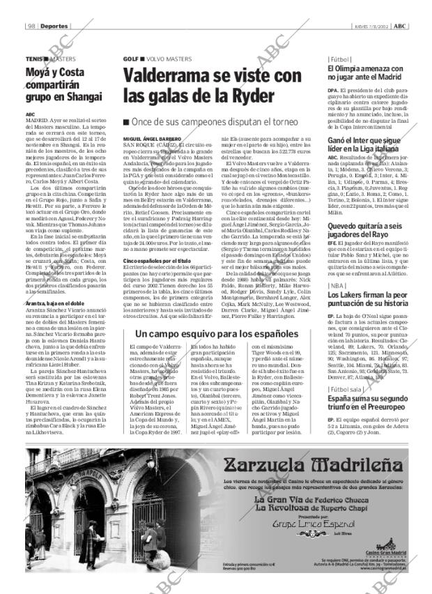 ABC MADRID 07-11-2002 página 98