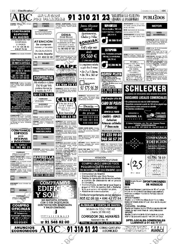 ABC MADRID 10-11-2002 página 100