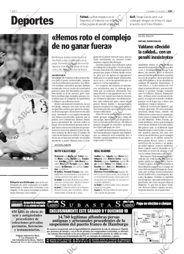 ABC MADRID 10-11-2002 página 113