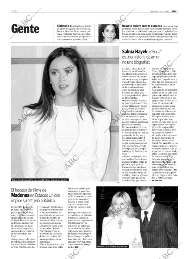 ABC MADRID 10-11-2002 página 120