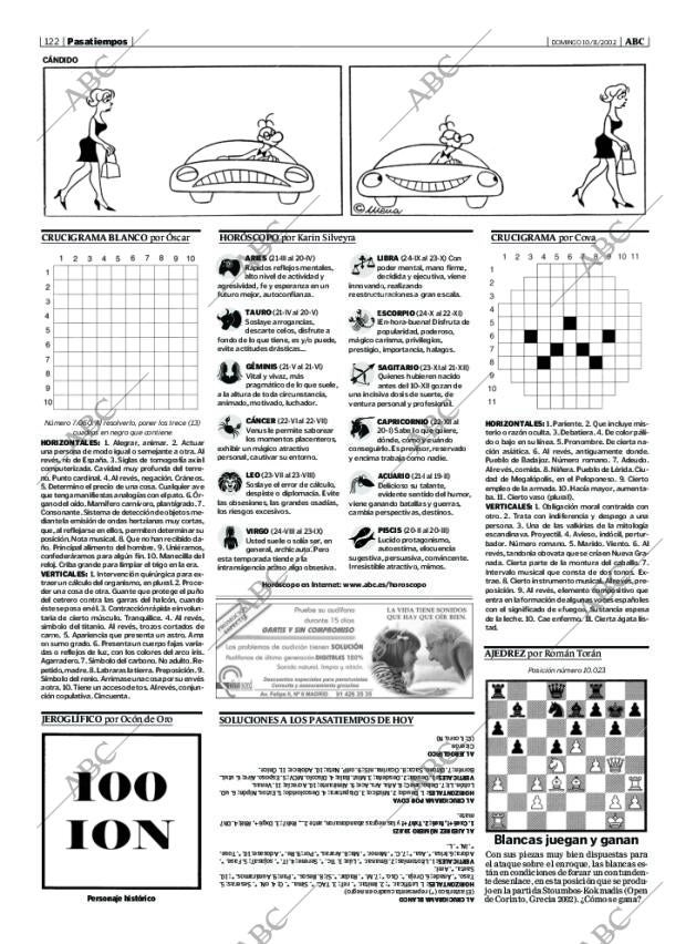 ABC MADRID 10-11-2002 página 122