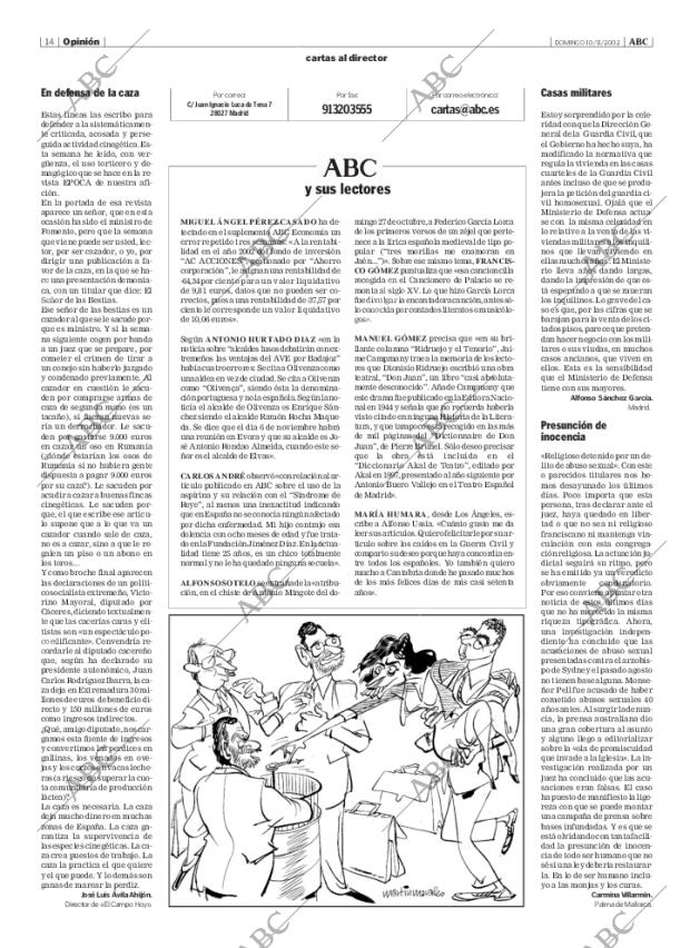 ABC MADRID 10-11-2002 página 14
