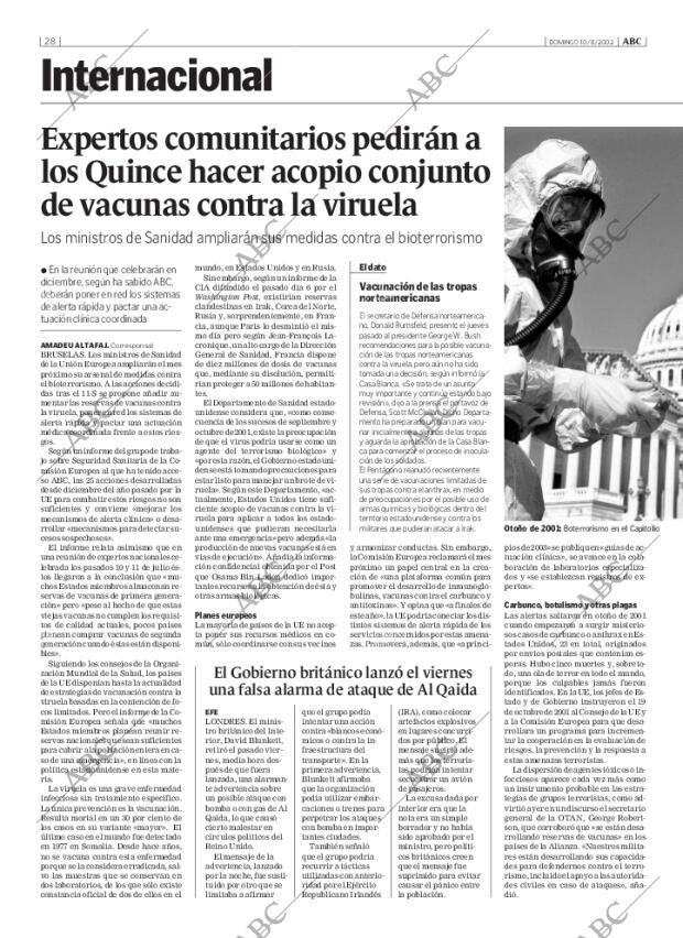 ABC MADRID 10-11-2002 página 28