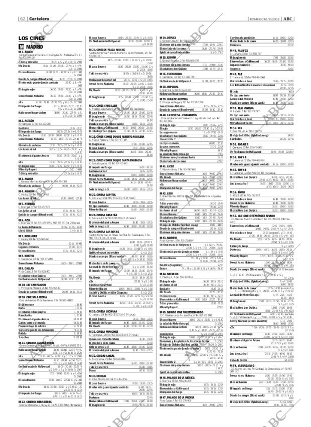 ABC MADRID 10-11-2002 página 62
