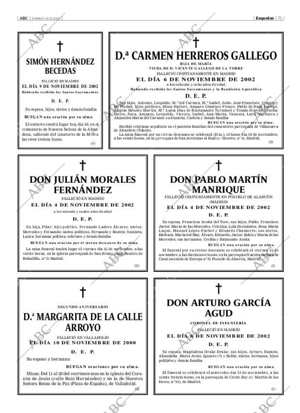 ABC MADRID 10-11-2002 página 71