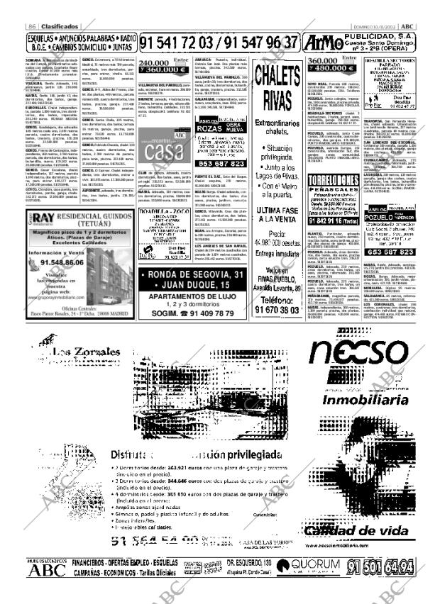 ABC MADRID 10-11-2002 página 86