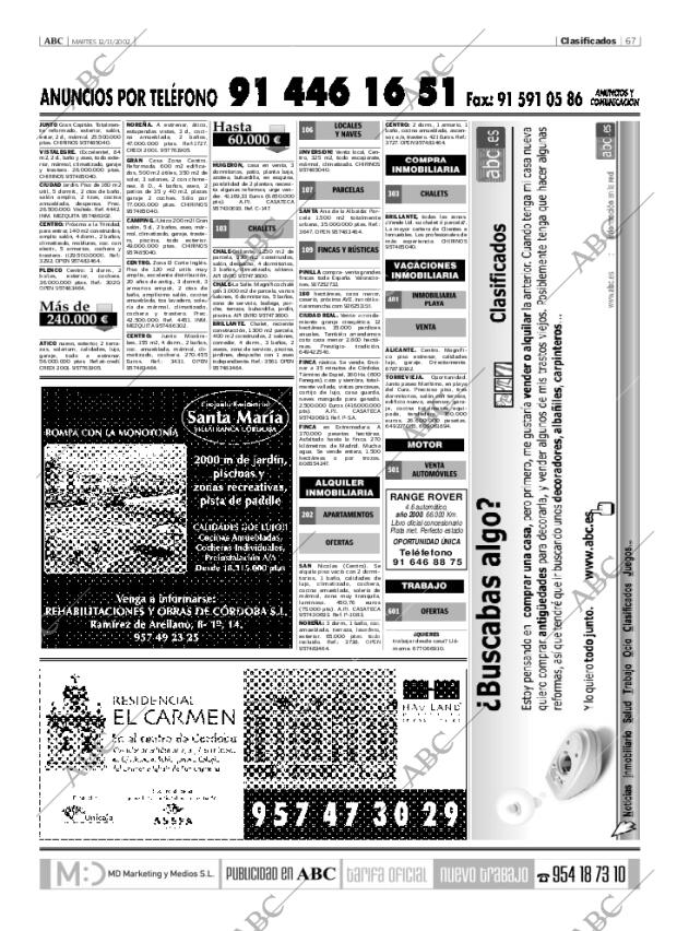 ABC CORDOBA 12-11-2002 página 67