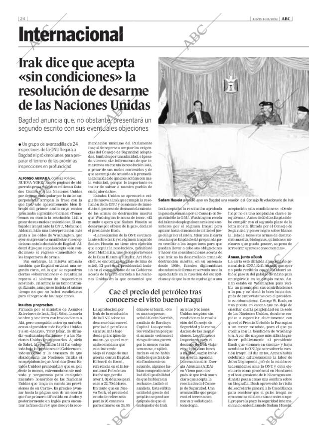 ABC MADRID 14-11-2002 página 24