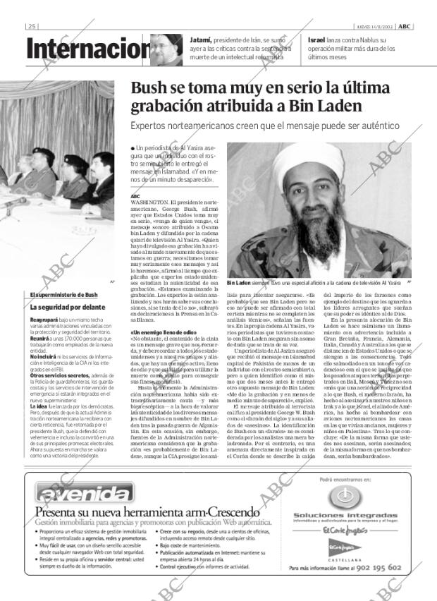 ABC MADRID 14-11-2002 página 25