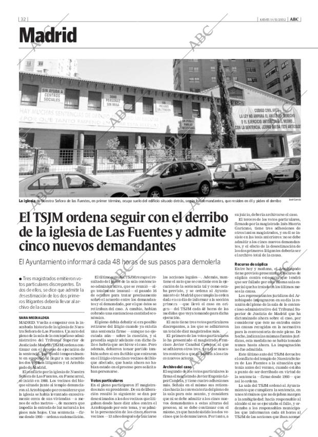 ABC MADRID 14-11-2002 página 32