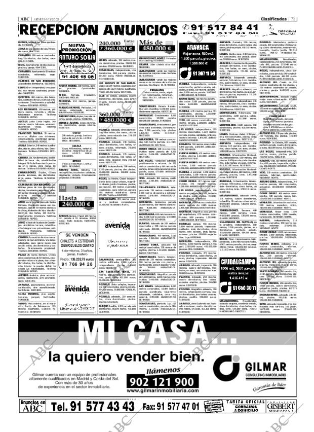 ABC MADRID 14-11-2002 página 71