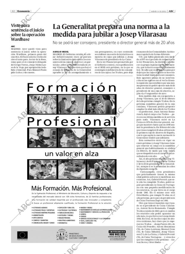 ABC MADRID 14-11-2002 página 82