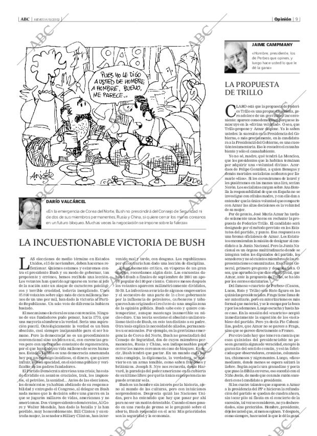 ABC MADRID 14-11-2002 página 9