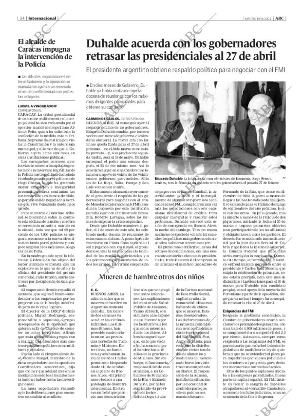 ABC MADRID 19-11-2002 página 34